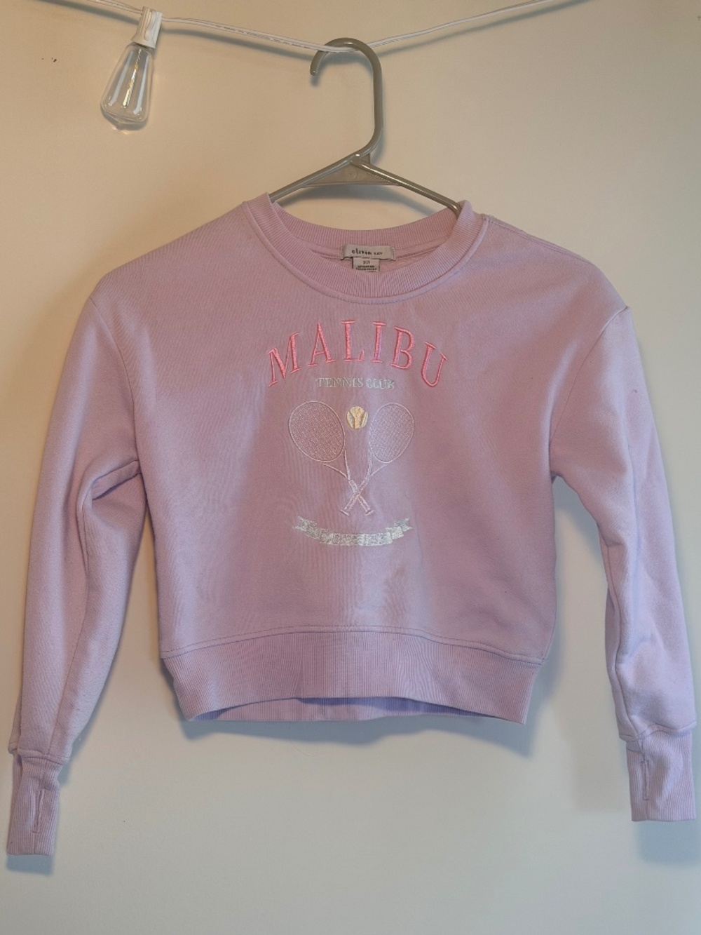 Girl Cropped Sweater
